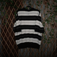 3XL - Vintage Y2K Lowrider charlie brown stripe chicano - Black - 3XL