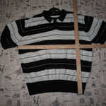 3XL - Vintage Y2K Lowrider charlie brown stripe chicano - Black - 3XL
