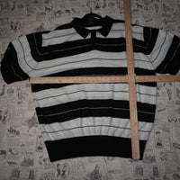 3XL - Vintage Y2K Lowrider charlie brown stripe chicano - Black - 3XL