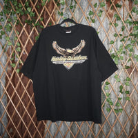 3XL - Vintage Y2K Harley-davidson harley cafe las vegas - Black - 3XL