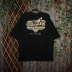 3XL - Vintage Y2K Harley-davidson harley cafe las vegas - Black - 3XL