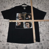 SZ - Vintage Y2K The Beatles john lennon paul mccartney - Black - SZ