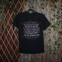 Vintage Y2K American Vintage jesus tee crucified grunge - Black