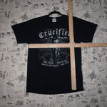 Vintage Y2K American Vintage jesus tee crucified grunge - Black