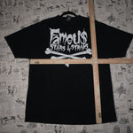 XL - Vintage Y2K Famous Stars And Straps bone skeleton - Black - XL