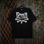 XL - Vintage Y2K Famous Stars And Straps bone skeleton - Black - XL