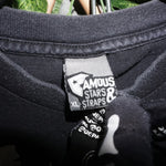 XL - Vintage Y2K Famous Stars And Straps bone skeleton - Black - XL