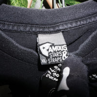 XL - Vintage Y2K Famous Stars And Straps bone skeleton - Black - XL