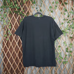 XL - Vintage Y2K Warner Bros superman license flame logo - Black - XL