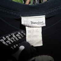 double xlarge - Vintage Y2K Disneyland Black Cotton graphic - XXL