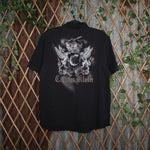 large - Vintage Y2K Calvin Klein button polo grunge crazy - Black - L