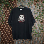 double xlarge - Vintage Y2K Disneyland Black Cotton graphic - XXL