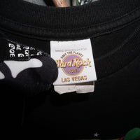 large - Vintage Y2K Hard Rock Cafe Black Cotton early 90s - L