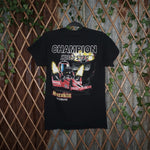 small - Vintage Y2K American Vintage champion speed shop - Black - S