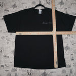 large - Vintage Y2K American Vintage snap front back double - Black - L