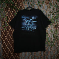 XXL - Vintage Y2K Fruit Of The Loom amphibious outfitters ao - Black - XXL