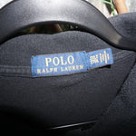 XXL - Vintage Y2K Polo Ralph Lauren big stripe pony crest - Black - XXL