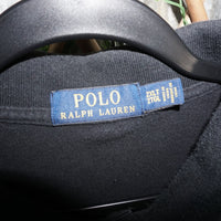XXL - Vintage Y2K Polo Ralph Lauren big stripe pony crest - Black - XXL