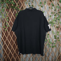 XXL - Vintage Y2K Polo Ralph Lauren big stripe pony crest - Black - XXL