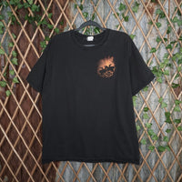 XL - Vintage Y2K Harley-davidson harley davidson front back - Black - XL