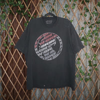 XXL - Vintage Y2K Skin Industries grunge margoth faded front - Gray - XXL