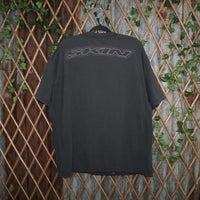 XXL - Vintage Y2K Skin Industries grunge margoth faded front - Gray - XXL