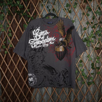 Large - Vintage Y2K Mecca since they won jumbo graphic aop - Gray - L