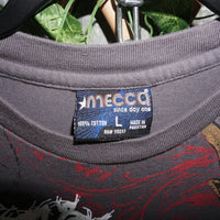Large - Vintage Y2K Mecca since they won jumbo graphic aop - Gray - L
