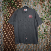 XL - Vintage Y2K Dickies fireball cinnamon whiskey button - Gray - XL