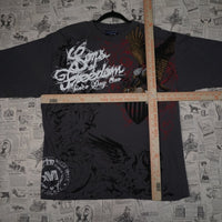 Large - Vintage Y2K Mecca since they won jumbo graphic aop - Gray - L