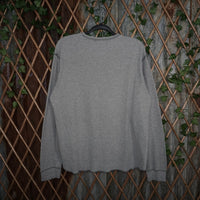 Large - Vintage Y2K American Vintage long thermal waffle - Gray - L