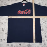 XL - Vintage Y2K Coca-cola coca cola promo soda - Blue - XL