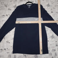 medium - Vintage Y2K Nike embroidered stripe long - Blue - M