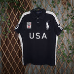 XXL - Vintage Y2K Polo Ralph Lauren big pony embroidered - Blue - XXL