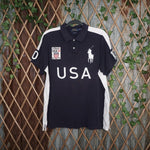 XL - Vintage Y2K Polo Ralph Lauren big pony embroidered - Blue - XL