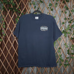 large - Vintage Y2K American Vintage survivor tv show africa - Blue - L