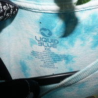 XXL - Vintage Y2K Liquid Blue alison wonderland style big - XXL