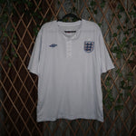 large - Vintage Y2K Umbro ambro david beckham uk british - White - L