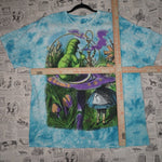 XXL - Vintage Y2K Liquid Blue alison wonderland style big - XXL