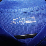 L - Vintage Y2K Nike manchester united plaid jersey vidic 15 - Blue - L
