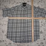 Vintage Y2K Billabong plaid button shirt surf skate style - White
