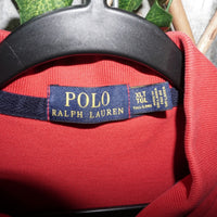 XL - Vintage Y2K Polo, Ralph Lauren embroider big pony long - Red - XL