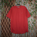 extra large - Vintage Y2K Nike all over print tee - Red - XL