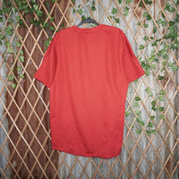 extra large - Vintage Y2K Nike all over print tee - Red - XL
