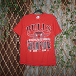 large - Vintage Y2K Nba all over print tee - Red - L