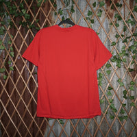 large - Vintage Y2K Nba all over print tee - Red - L
