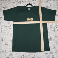 large - Vintage Y2K New Heights two excess dare air question - Green - L