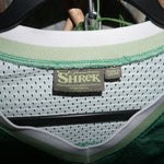 XL - Vintage Y2K Dreamworks shrek modern cropped football - Green - XL