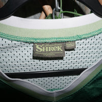 XL - Vintage Y2K Dreamworks shrek modern cropped football - Green - XL