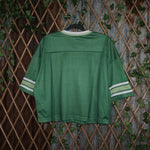 XL - Vintage Y2K Dreamworks shrek modern cropped football - Green - XL
